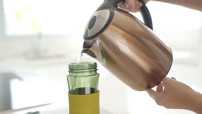 flaske · TEA GREEN - Bæredygtig drikkedunk