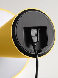 BORDLAMPE FLYT MIG STØVET GUL