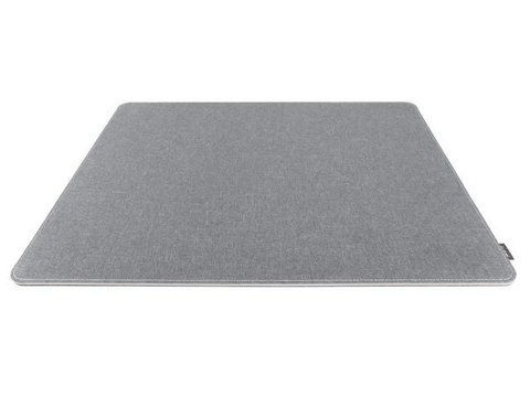 Desk pad EYE STYLE l.grey-black 600x450x7mm