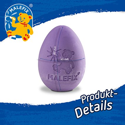 MALEFIX Eierkreide 6er Packung