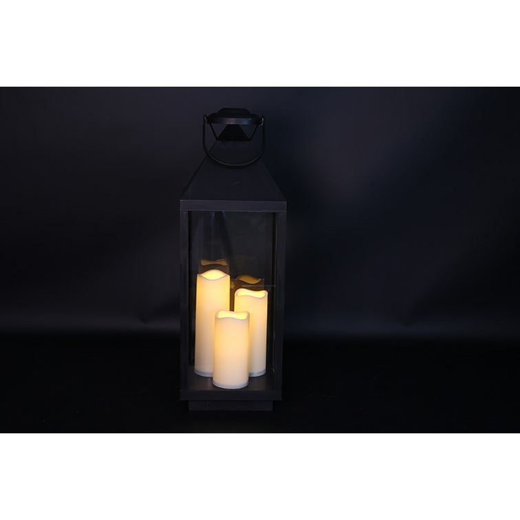 LED Lantaarn 3x Toulon L zwa