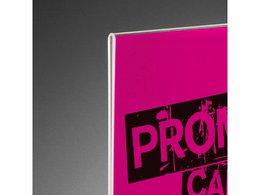 Promotional box Sigel transparent 225x300x170mm + insert for A4