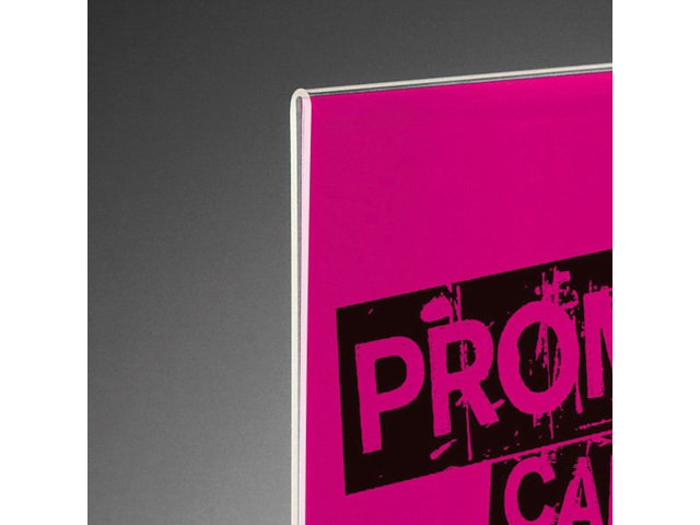 Promotional box Sigel transparent 225x300x170mm + insert for A4