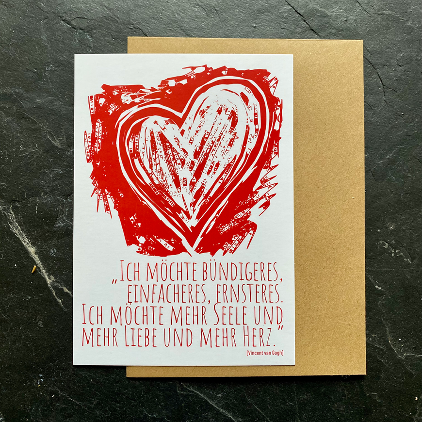 Postcard “Heart”