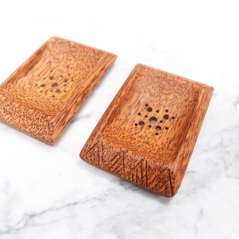 Palm Wood Seifenschale