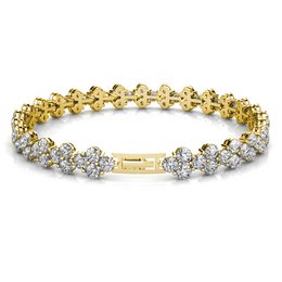 Bracciale Princess - Oro e cristalli