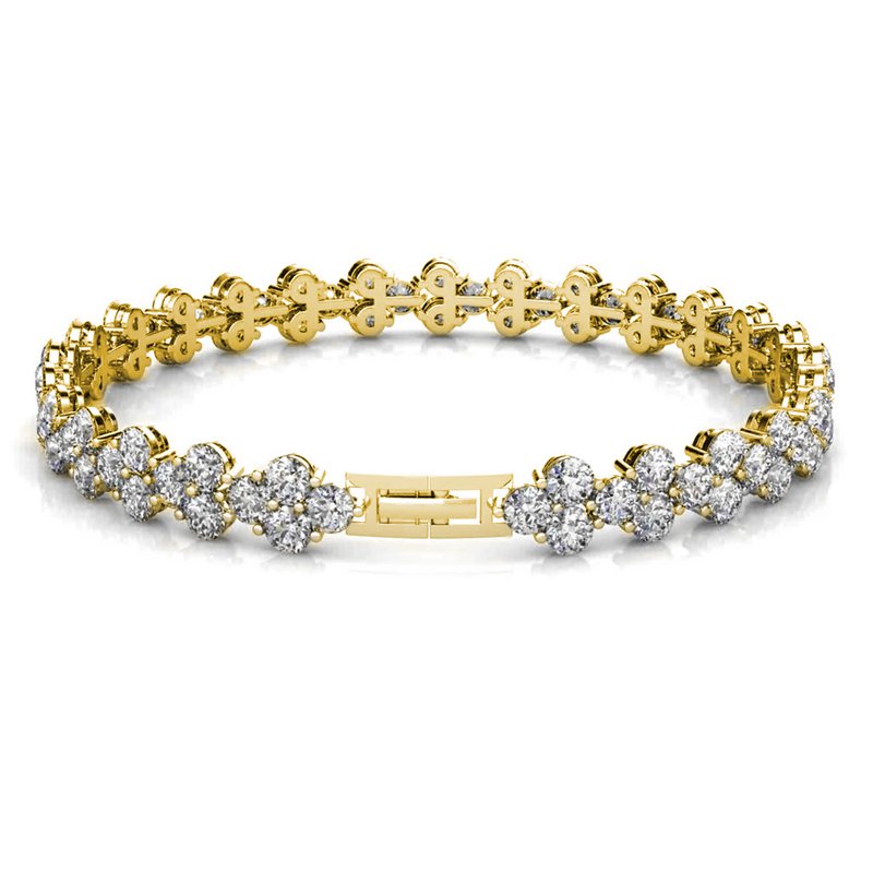 Bracciale Princess - Oro e cristalli