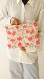 Pochette | Grands tirages biologiques en métal fabriqué à la main | Coton