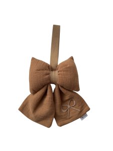 Strik Speendoekje Accessoire - Mouseline - Donker Bruin