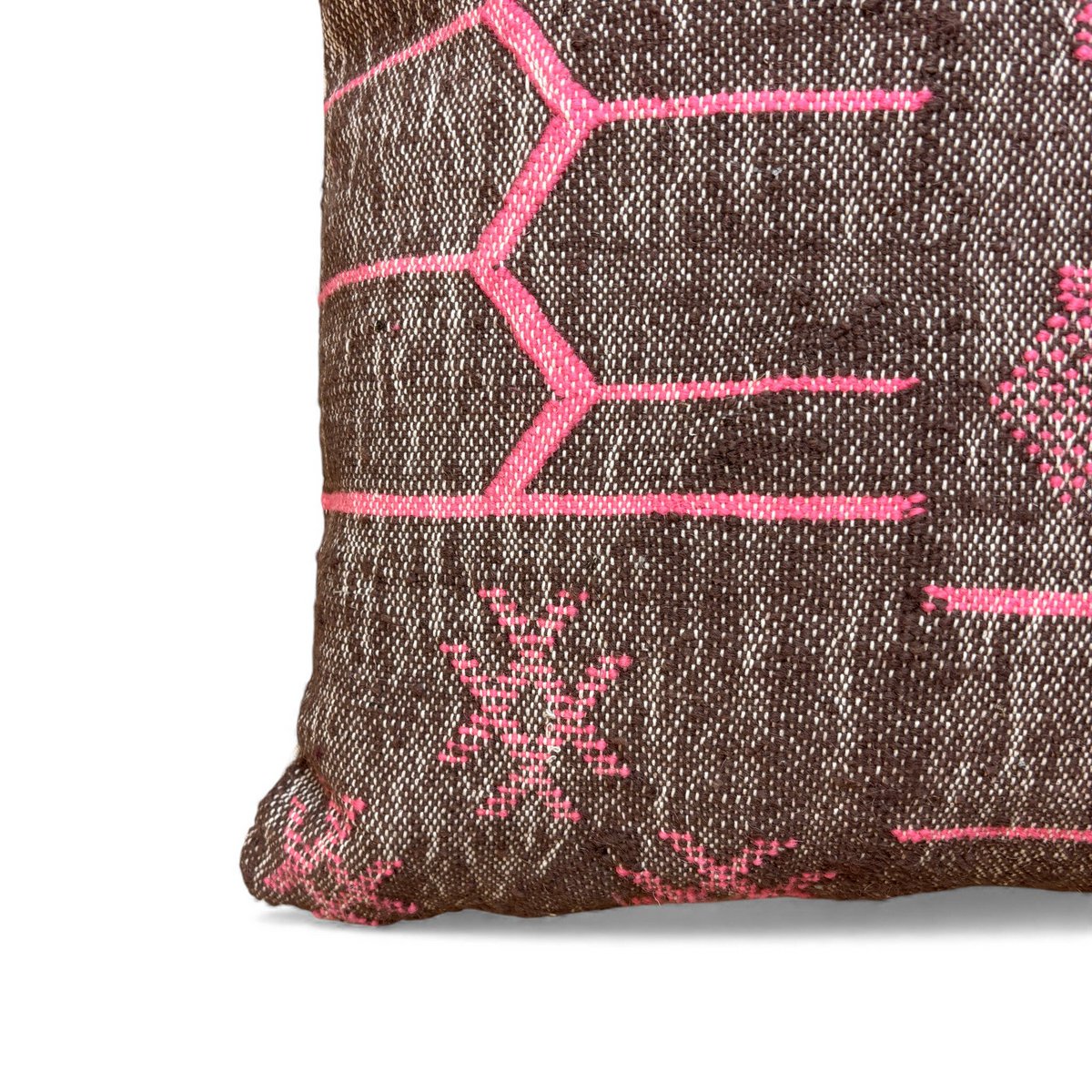 LEI! Kissen - Kleurrijke lijn - Fushia-editie 60x60