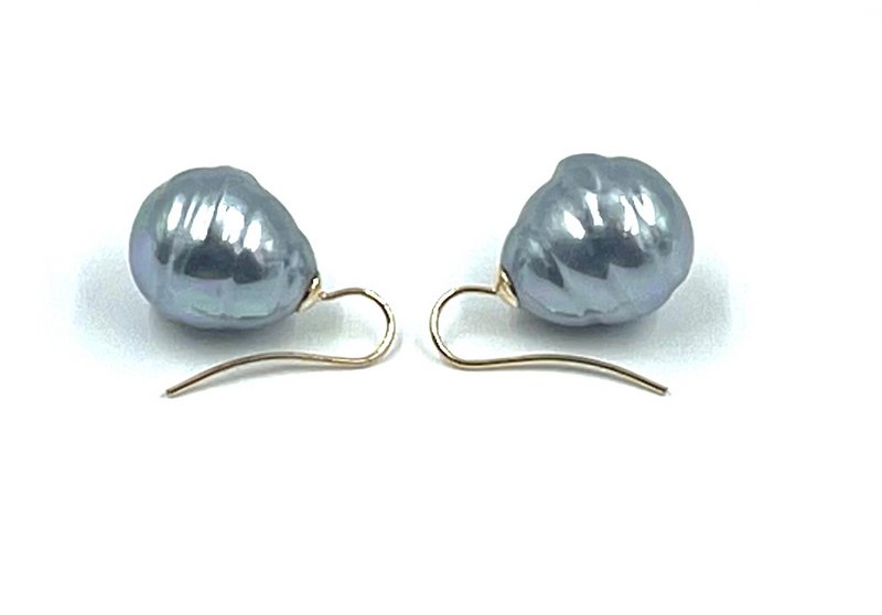 Pendientes de perlas barrocas