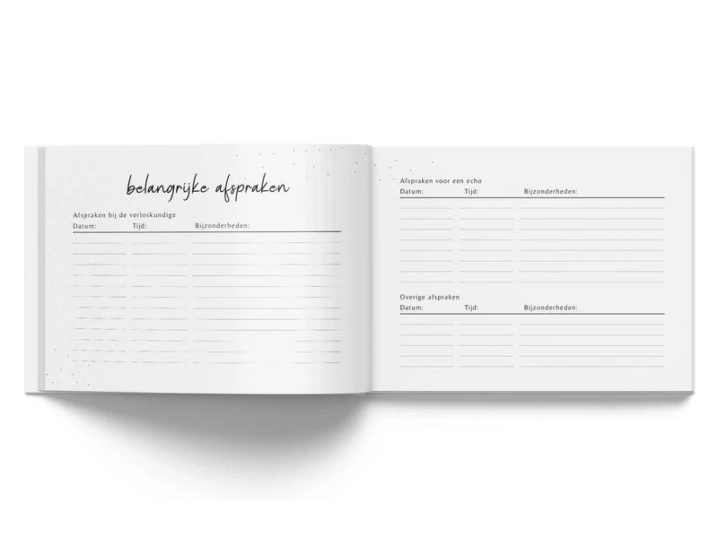 Fyllbooks Mein Ultraschallbuch – Leinen Beige