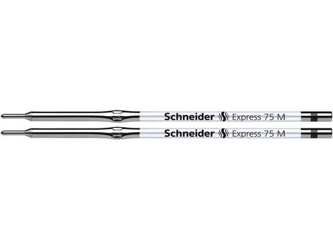 Refill Schneider Express 75 M black, blister of 2 pcs.