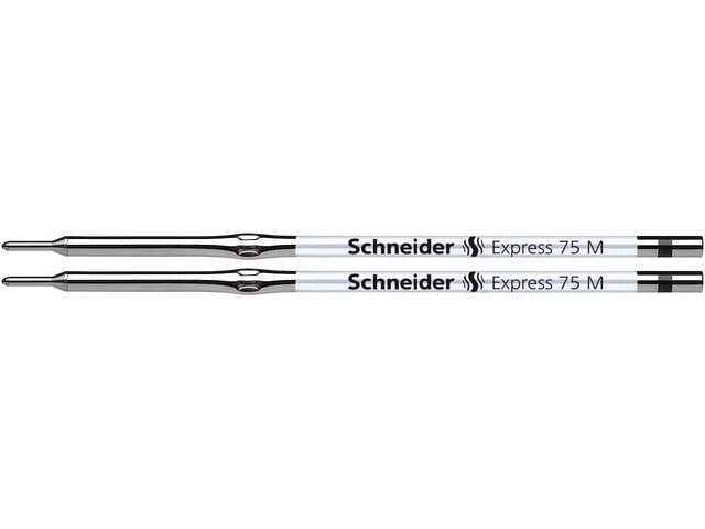 Vulling Schneider Express 75 M zwart, blister a 2st.