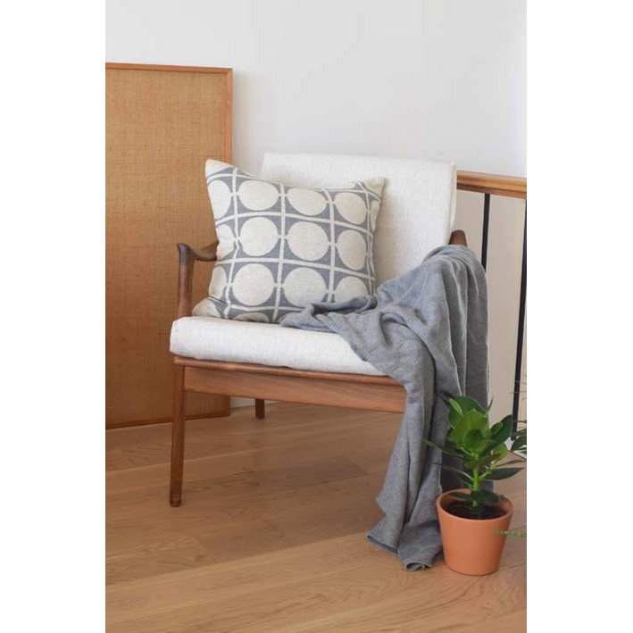 Don Cover-copertura grigio, morbido jacquard cotone maglia