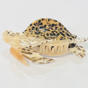 Haaraccessoire grote tongschildpad vormhars