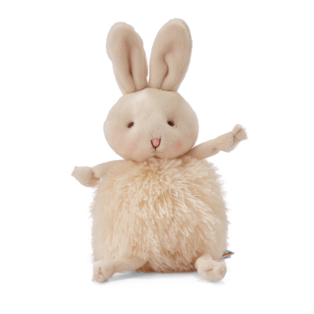 Bunnies By The Bay Roly-Poly peluche coniglio crema