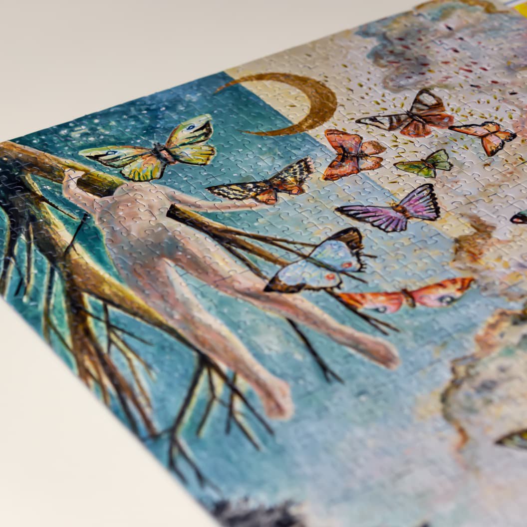 Puzzle artystyczne + druk artystyczny: Jonathan Esperester