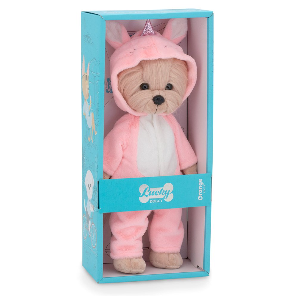 Jouet doux, Doggy chanceux - Yoyo chanceux: Unicorn (38 cm)