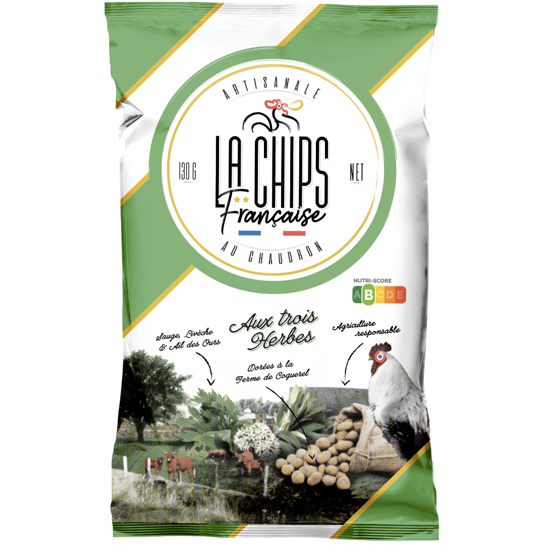 La Chips Française aux 3 Herbes 130 g