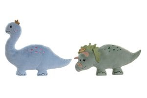 POLYESTERKISSEN 58X10X52 DINOSAURIER 2 SURT. PE203600