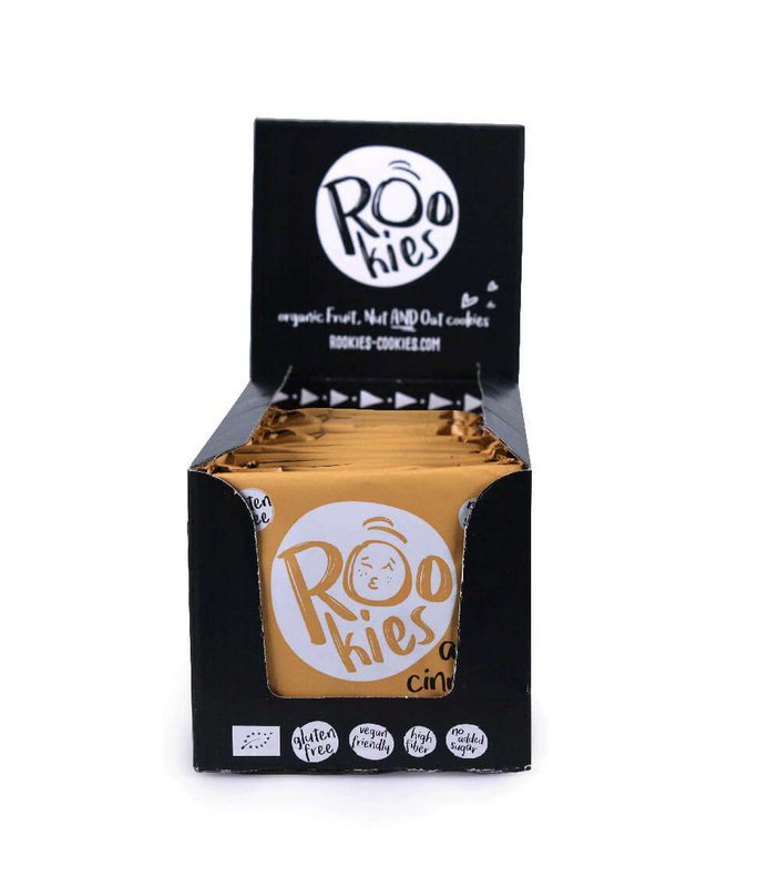 Cookie Apple & Cinnamon, organic, Rookies, 40g