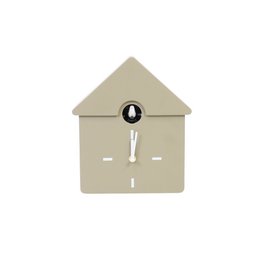Horloge-Mur Coucoo- taupe- 24x27x9cm