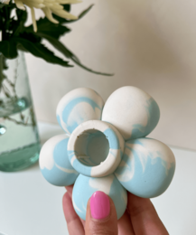 Blue & White