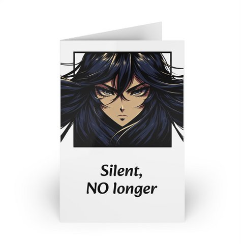 Canada - The Dreamer's Bookshop Survivor "Silent, NO longer" Art Print Card