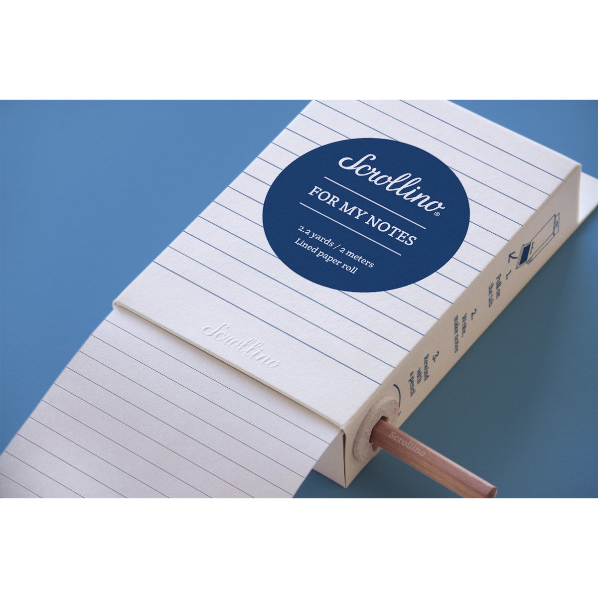 Oryginalny ekologiczny notatnik - Scrollino For My Notes