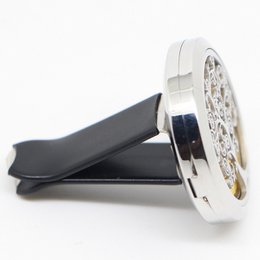 Diffusore per Auto Clip'Arôme - Albero della Vita - Acciaio Inossidabile con Sottobicchieri - Accessorio Decorativo per Aromaterapia - Idea Regalo