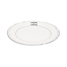 Plate - Creme de la Creme - Newbone China - 26x26x1,5cm
