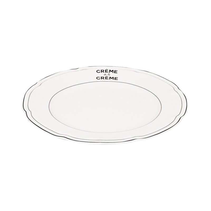 Plate - Creme de la Creme - Newbone China - 26x26x1,5cm