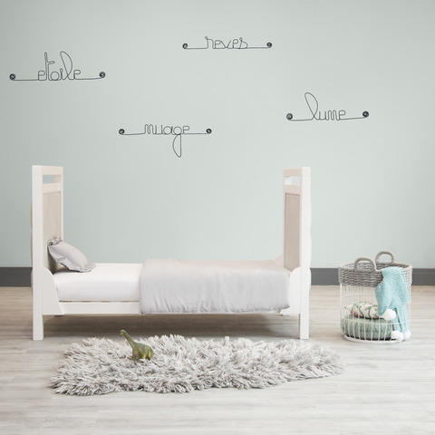 Viele kleine Drahtwörter – NACHT: Stern, Mond, Wolke, Traumkopie