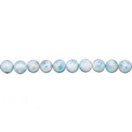 Larimar thread - 8mm ball stones
