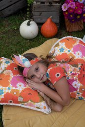 “Picnic with flowers” Pillow