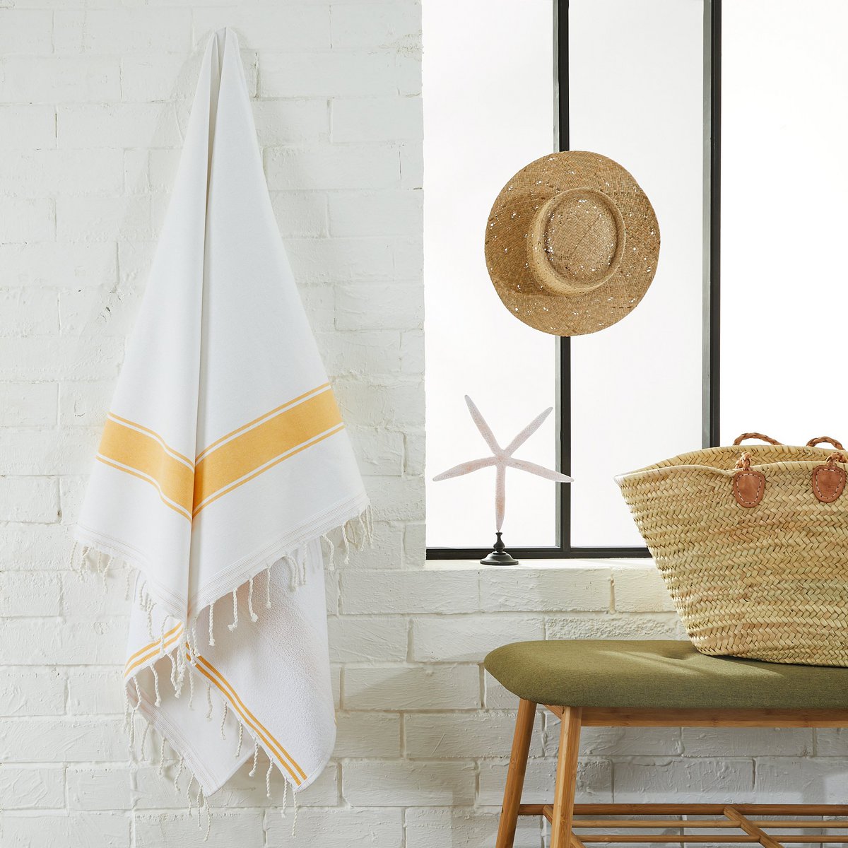 Terry Cyclades Fouta - Beach and Hammam towel