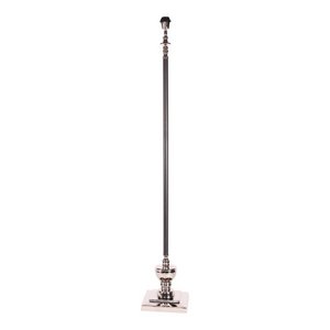 Stehlampensockel 140 cm – Silber – Aluminium