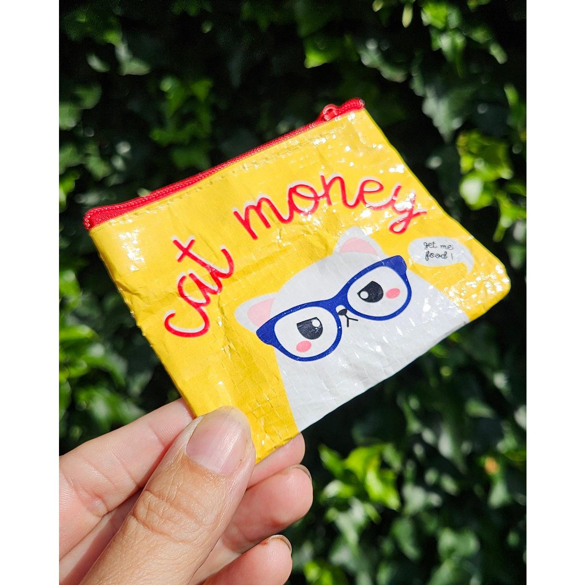 Mini Wallet Cat Money from Recycled Plastic