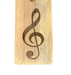Keyhanger Old Dutch Flat Clef