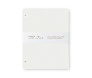 Printworks Photo Album L refill paper 10 sheets - White