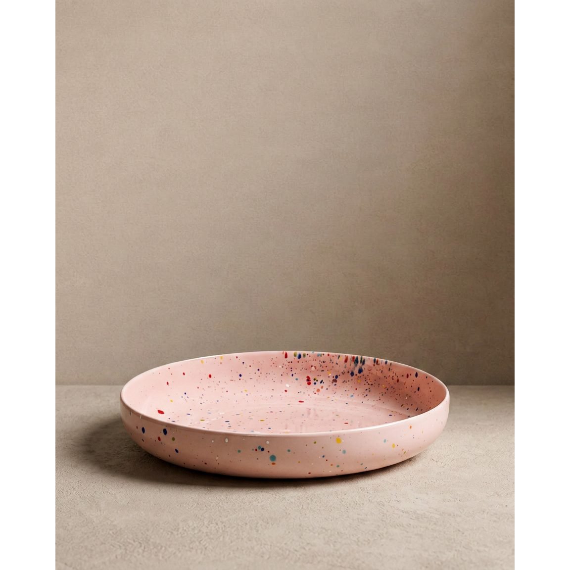 New Party Low Pasta Plate 23cm - Mix 6 Pieces
