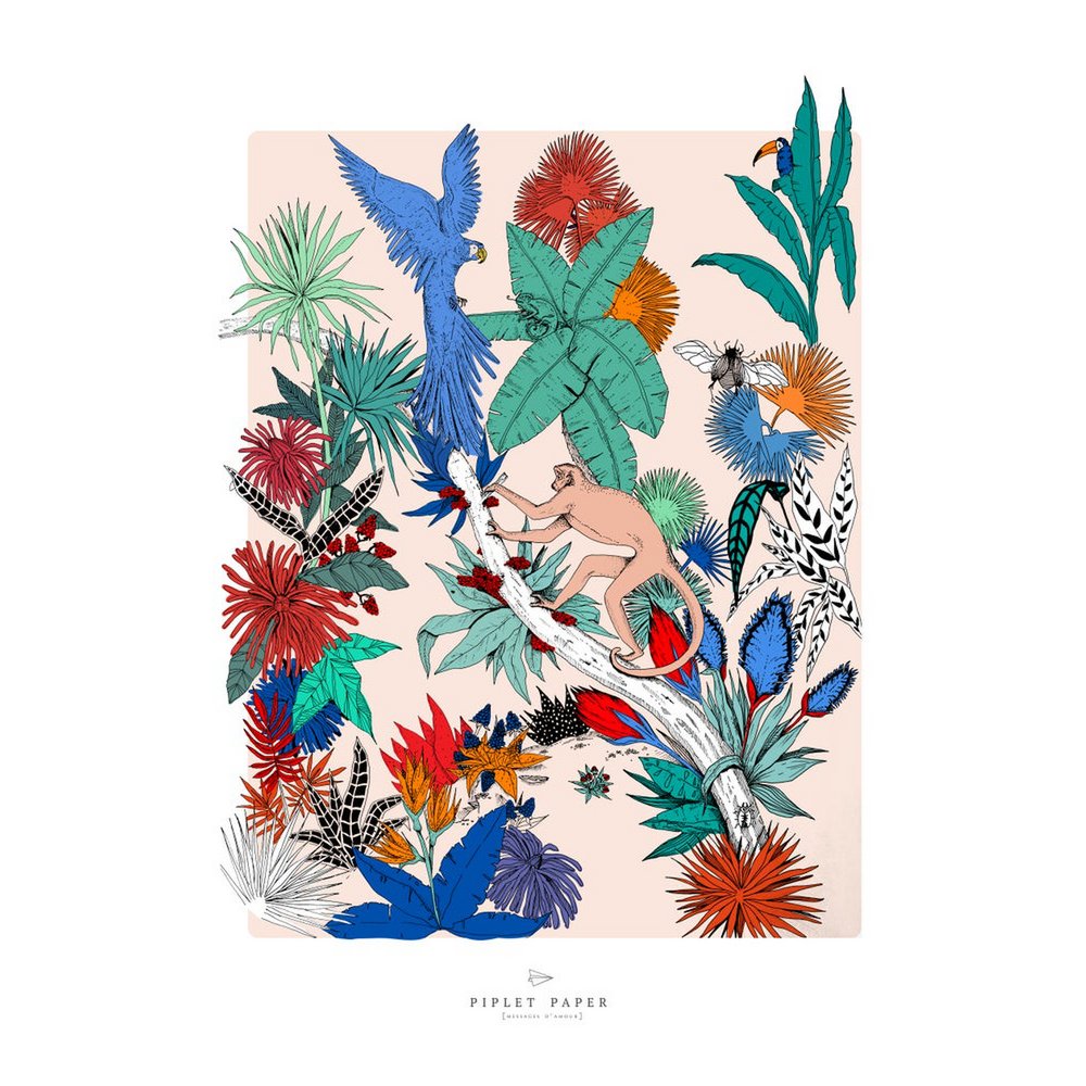 Magic jungle colors