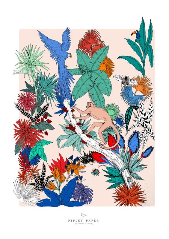 Magic jungle colors