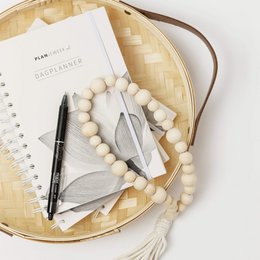 Prikkelarme A5 dagplanner 'Lotus' planboekje met ringband