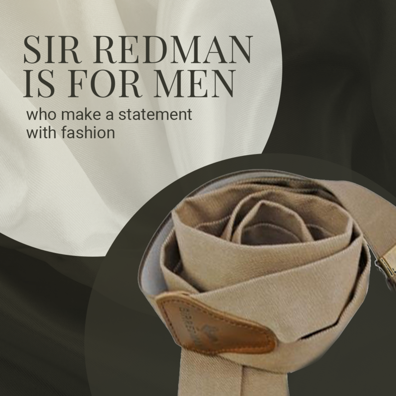 Sir Redman Braces Y-Model - Army Green