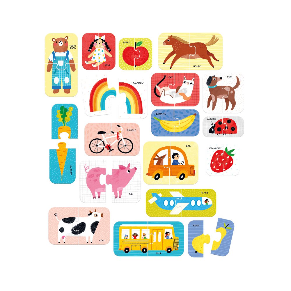 Puzzle w parach Pierwszy Świat 15m+