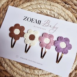Clip per capelli grandi fiore