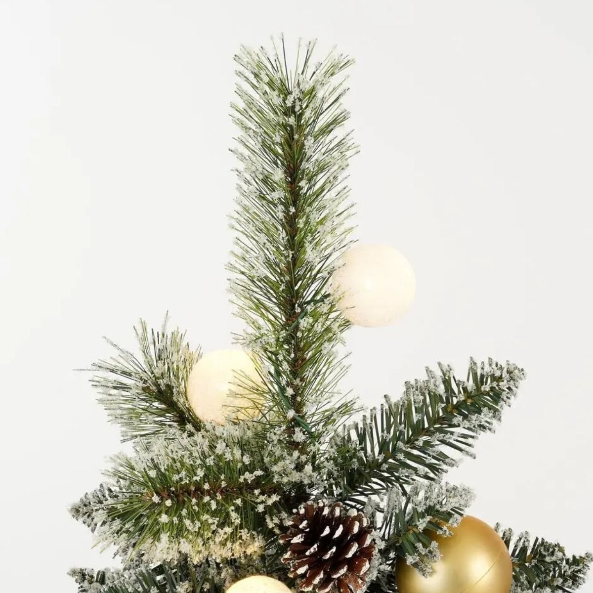 Sapin de Noël artificiel Kaprun Blanc chaud