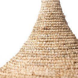 Lampa z rafii | Abażur RUMBAI